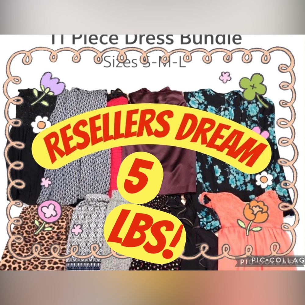 Women’s Dress & Skirt Bundle – 11 Pieces – Sizes Small/Medium/Large ~ Reseller